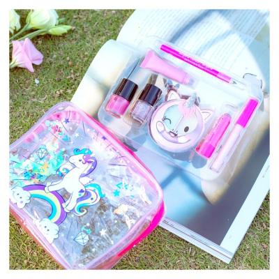 China Beauty Makeup Make Up Beauty Gift Girls Sets Packaging Children Cosmetics Play Makeup Set for sale