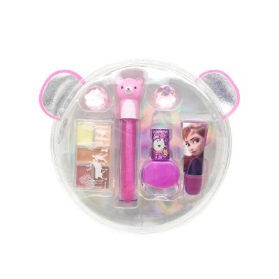 China Taimeng OEM 6 Pcs Girl Face Bear Label Custom Makeup Kits Cosmetic Makeup Set Seller For Girls for sale