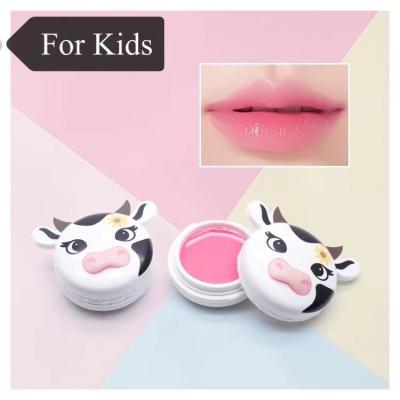 China Lovely cute animal cow shaped lip balm children moisturizing lip balm animal costom for sale