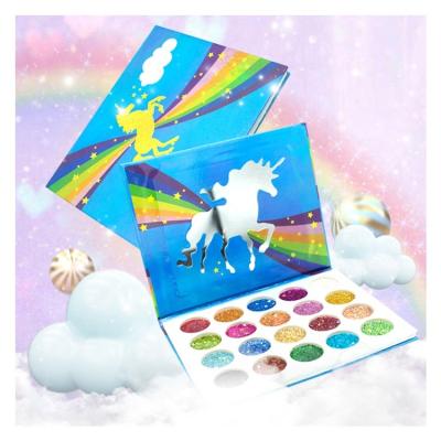 China High Dye Waterproof Eyeshadow Shimmer Eyeshadow 20 Color Eyeshadow Palette Private Label Cosmetic Custom for sale