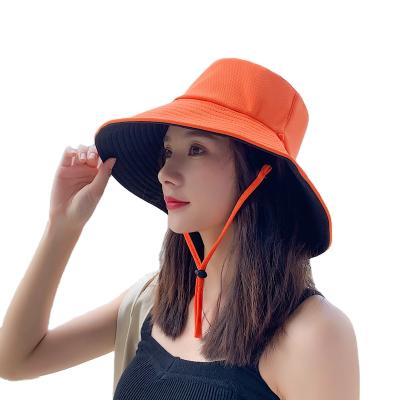 China 2020 Fedora Hats Fisherman Adult Red Picture Bucket Hats Men Summer Simple Colorful Oversized Wide Leg Image Bucket Hats Wide Leg Hats Women for sale