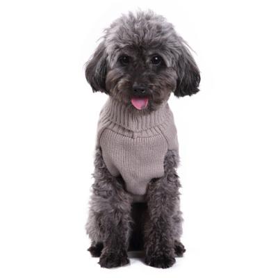 China 2021 Fashionable Factory Wholesale Comfortable Dog Sweaters Pet Warm Sweater Knitting Clothes For Small Dogs for sale