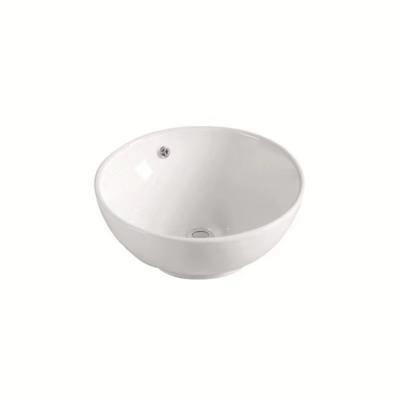 China Modern Modern EVA Freestanding Above Counter Mounted Bathroom Sink With Circular Column Wash Basin for sale