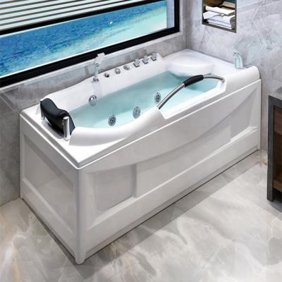 China double side skirt (straight skirt) EVA 2 1.2-1.7m Customizable acrylic rimmed hydro spa jacuzi corner whirlpool tub for sale