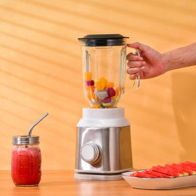 China Multifunctional kitchen nutri appliances robot mixer electric stainless steel shaker pot blender for sale