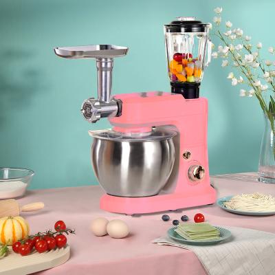 China Tilt Head Design Mixer Cake Appliances Hold Sausage Spiral High Automatic Pure 9 in 1 Dry Powder Machines Commercial Electric Food Blender for sale