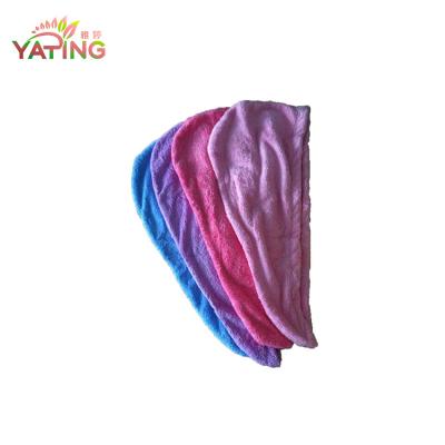 China Magic Microfiber QUICK DRY Lady's Hair Drying Towel Turban Towels Wrap for sale