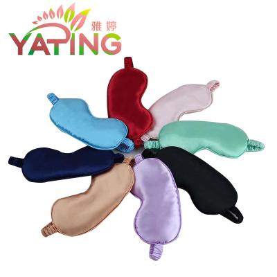 China OEM Eye Mask Comfortable Sleep Supper Moisturizer Smooth Custom Made Mulberry Silk 100% Real Silk for sale