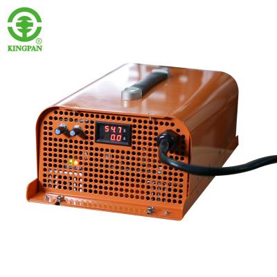 China Current Adjustable Industrial Forklift Li-ion Battery Charger 12v 80a 24v 70a 36v 60a 48v 50a 60v 40a 72v 35a 24v for sale