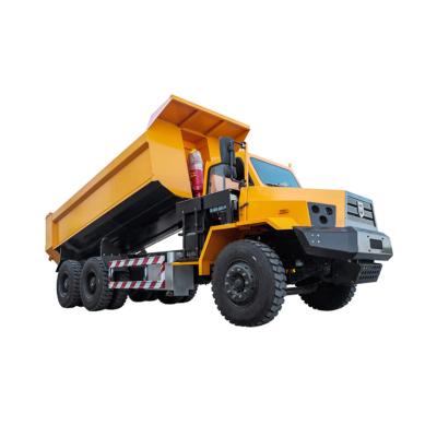 China Compacte ondergrondse industriële gewrichtstruck 25 ton tippertruck geel Te koop