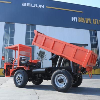 Chine Camion à benne basculante souterrain de 5 tonnes 54KW 4X2 mini camions à benne basculante à vendre