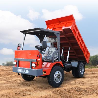 China 5 ton ondergrondse mijnbouw dumptruck voertuig dieselmotor voor tunnels en mijnen Te koop