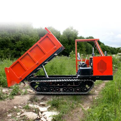 China Industrial Strength Crawler Dumper Truck 4 Ton Weichai Diesel for Material Handling for sale