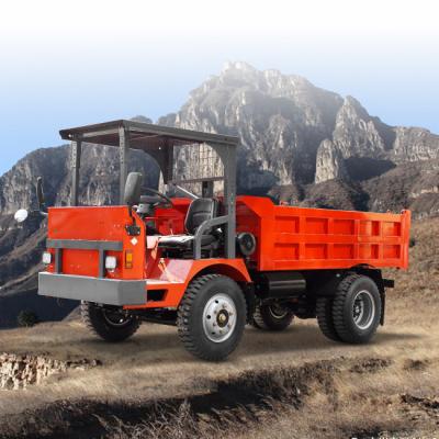 China 1-5 ton laadvermogen Ondergrondse dumptruck Voorwiel aandrijving Te koop