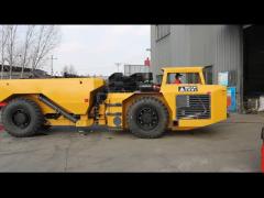 Four Wheel Drive Articulated Tipper Underground Haul Truck High Strength