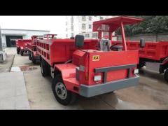 U Type Bucket Diesel 3 Ton Dump Truck Hydraulic Tipper Truck 63HP