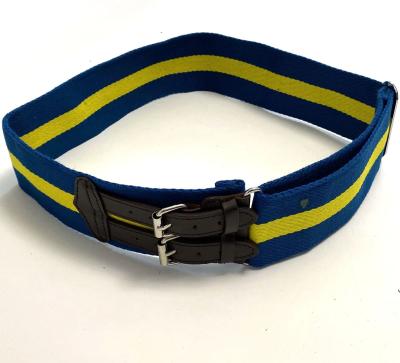 China Good Quality 64mm Stable Durable Webbing Belt Blue Yellow Blue Color For UK Market for sale