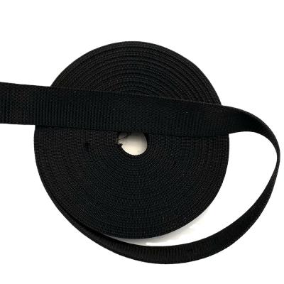 China OEM and ODM 64MM Durable Chinese Webbing Factory Wide Black Stable Belts for Making Belts for sale