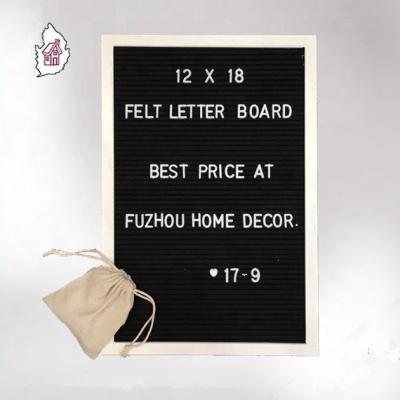 China Europe White Felt Letter Panel Changeable Wall for sale