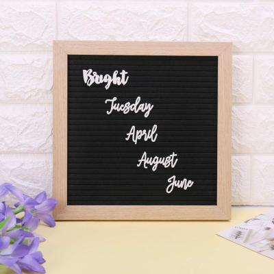 China Europe felt letter board set with cursive letters for sale