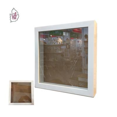 China Have 3 to 3.5cm space inside wooden 3d shadow box photo frames for photos for sale