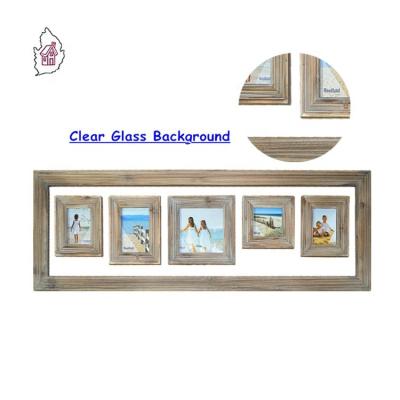 China Decorative Photo Frame Classic Home Decoration Double Sided Picture Frame Glass Photo Frame for sale