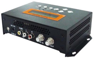 China REM7501M CVBS to DVB-C Encoder Modulator MPEG-2 encoding DVB-C/DVB-T/ATSC-T/ISDB-T/DTMB Modualtor optional for sale