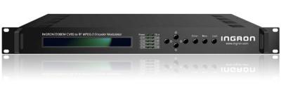 China INGRON7308EM Eight-Channel CVBS to DVB-C MPEG-2/H.264 Encoder Modulator Providing ASI and 1*MPTS/8*SPTS IP (UDP) for sale