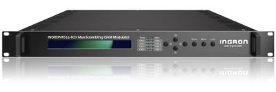 China Four-Channel Mux-Scrambling QAM Modulator DVB-S/S2 TO DVB-C ASI TO DVB-C for sale