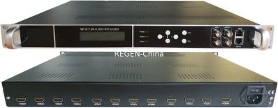 China REH2224A Digital TV System 24/12/8/4*HDMI input 24/12/8/4*UDP/IP Streaming output HD IPTV Encoder for sale