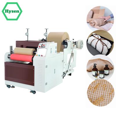 China High Quality Packaging Consumables Industry Hysen Multiple Sizes Multifunction Paper Pad Honeycomb Sheet Rolling Machine For Packaging Cushion for sale