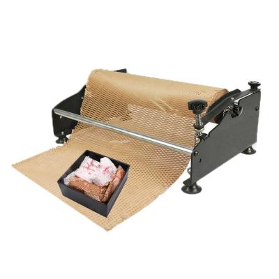 China Easy Installation and Simple Operation Hysen RTS Eco-friendly Wrapping Dispenser for Gift Envelope Honeycomb Wrapping Paper Single Reel Dispenser for sale