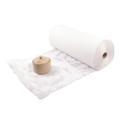 China Materials Hysen New Arrival 38cm*150m Recycled White Color Pad Gift Paper Roll For Wedding Favors Paper Honeycomb for sale