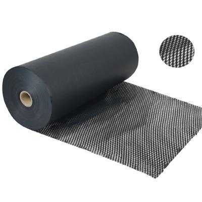 China Plant 50cm*250m Biodegradable/Convenient Black Color Hysen Storage Sufficiency Degradable Wrapping Zero Wrapping Paper For Flower Wrapping Honeycomb Wrap for sale