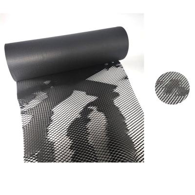 China Plant 50cm*100m Innovative Biodegradable/Convenient Black Color Hysen Storage Carrier Material For Gift Packing Honeycomb Paper Roll for sale