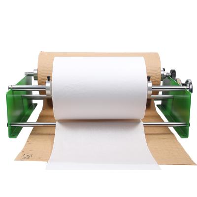 China Hysen 30cm*110m Recycled White Inner-frame Gift Paper Nonwoven Materials Lining Kraft Paper Honeycomb Lining Paper for sale