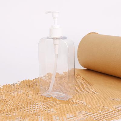 China High Quality Biodegradable Wood Color Hysen Storage Honeycomb Paper Bag/Free Samples Convenient Wrapping Glass Ornaments Honeycomb Envelope for sale