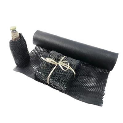 China Hysen Factory Recyclable Multiple Sizes Black Color Degradable Composted Honeycomb Craft Paper For Furniture for sale