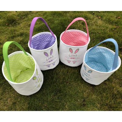 China Monogrammed Bunny Easter Bucket Personalized Sublimation Easter Bucket Basket From 2022 Sublimation Easter Bucket Wholesale for sale