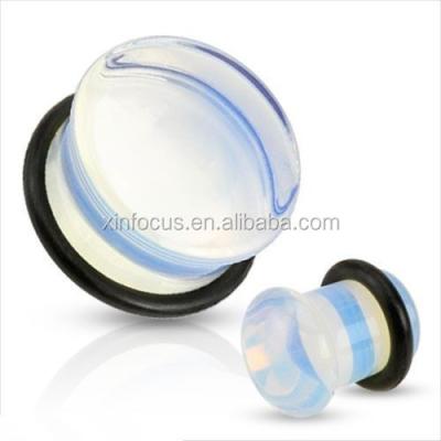 China Single Stone Organic Rocket Ear Plugs Measurements for sale