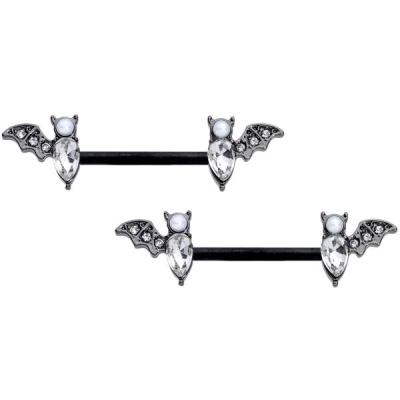 China Casual/Sporting Bat Barbell Nipple Ring for sale