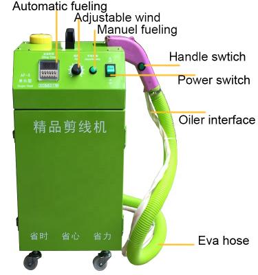 China Shoes Single Head Professional Industrial Automatic Wire Trimmer Cutter Thread Trimming Machine for sale