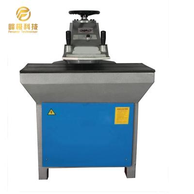 China Hotels 10T Hydraulic Swing Arm Rocker PU Insoles Leather Shoes Making Machine Cutting Press Machine for sale