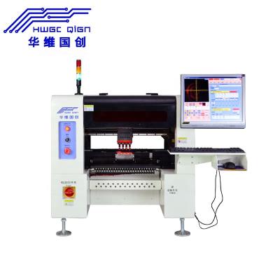 China Fully Automatic SMT Pick And Place Machine With Camera /LED Desktop Pick And Place Machine 50 for sale