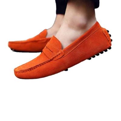 China 2022 Fashion Trend Original Penny Loafers Slip-On Flats Men's Moccasin Beanie Shoes Suede Classic Men's Casual Shoes for sale