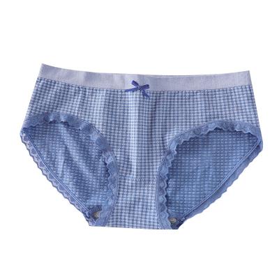 China Graphene Mid-Waist QUICK DRY Hot Selling Best Ladies Briefs Cotton Lace Briefs Panties for sale