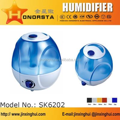 China SK6202 Ultrasonic Cool Mist Humidifier 3L for sale