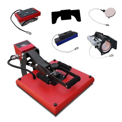 China Garment shops maquina sublimadora 8 in 1 heat press machine for printing t-shirt machine for sale