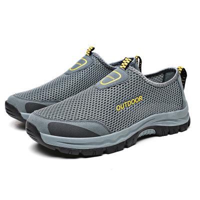 China Sports Hiking Tall Shoes Men's Shoes Summer Mesh Outdoor Uphill Wading Shoes Men's Surface Hollowed Out Sneakers for sale