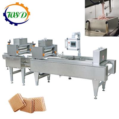 China food & Wafer Cream Beverage Plant Easy Setup Spreading Machine for sale